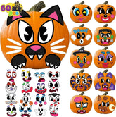 JOYIN 60-Pack Halloween Pumpkin Stickers
