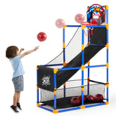 JOYIN Arcade Basketball Game Set with 4 Balls for Kids