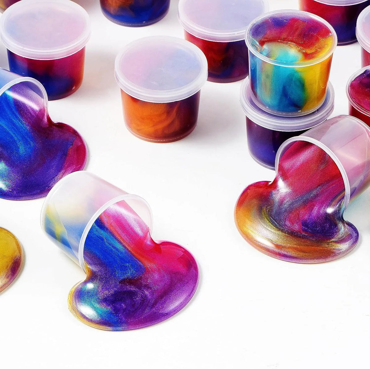 JOYIN 4 Pack Halloween Pop Tubes Fidget Toys for Kids