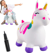 Joyin Bouncy Unicorn Hopper - White