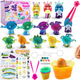27-Piece DIY Fantasy Animal Easter Egg Decorating Kit