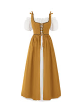 Medieval Renaissance Maxi Dress for Women - Halloween Peasant Costume