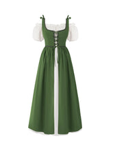 Medieval Renaissance Peasant Maxi Dress for Women