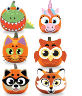 Pumpkin Foam Stickers - 18 Pack