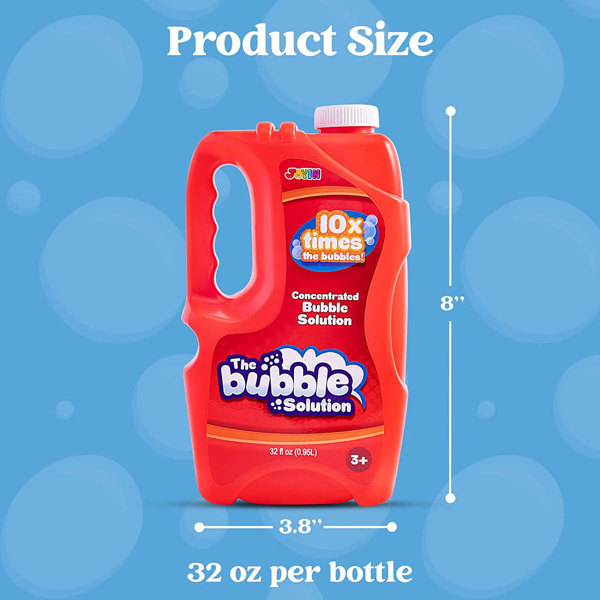 Red Concentrated Bubble Solution - 32 oz