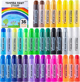 Tempera Paint Sticks, 36 Count