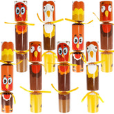8-Pack Thanksgiving Party Table Favors Set