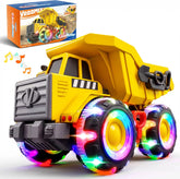Vroomix Heavy-Duty Dump Truck Toy for Indoor & Beach Play