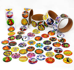 600 Pcs Halloween Roll Stickers