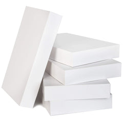 12 White Cardboard Gift Boxes