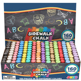 Washable Jumbo Sidewalk Chalk Set