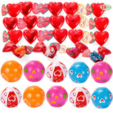 Valentine's Day Beach Balls, 28 Pack