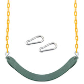 TURFEE Green Swing Seat with 66-Inch Chain