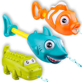 3-Pack Water Animal Character Water Soakers