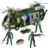 Friction Powered Helicopter Transport