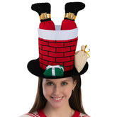Santa Chimney Christmas Hat
