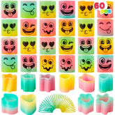 60-Pack Mini Spring Toy Party Favors