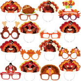 JOYIN Thanksgiving Party Photobooth Props, 16 Pack
