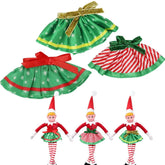 Joyin Elf Plush Dance Skirts, 3-Pack