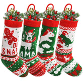 4-Pack 18-Inch Christmas Stockings