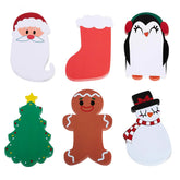 24-Pack Christmas Character Notepads