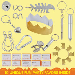 10-Piece Thanksgiving Cracker Set - Classic Design