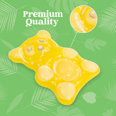 SLOOSH 60-Inch Inflatable Gummy Bear Pool Float