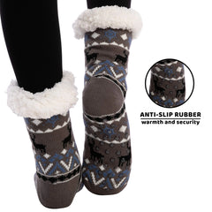 4-Piece Premium Fleece Crew Socks