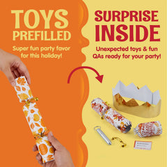 10-Piece Thanksgiving Cracker Set - Classic Design