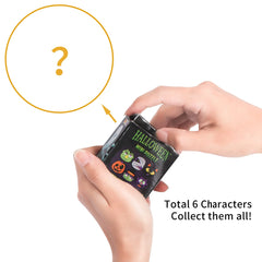 36-Piece Halloween Jigsaw Puzzle Set in Blind Boxes Featuring 6 Characters on Paper Board