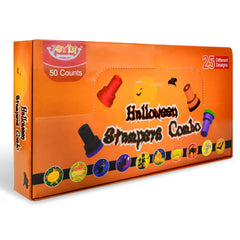 1.5in Halloween Stampers, 50 Pack