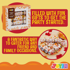 10-Piece Thanksgiving Cracker Set - Classic Design