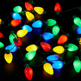 6-Pack Christmas Necklace with 12 Light Bulbs