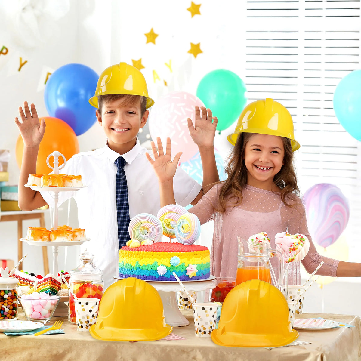 24-Pack Construction Hard Hats