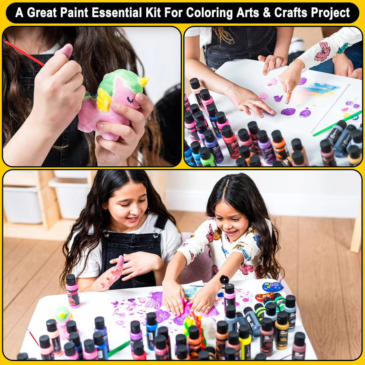 42-Piece Washable Tempera Paint Set