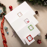 Assorted White Gift Boxes with Tags
