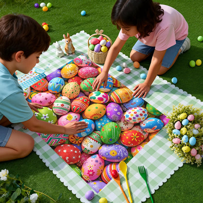 1000-Piece Easter Eggs Jigsaw Puzzle for Kids and Adults