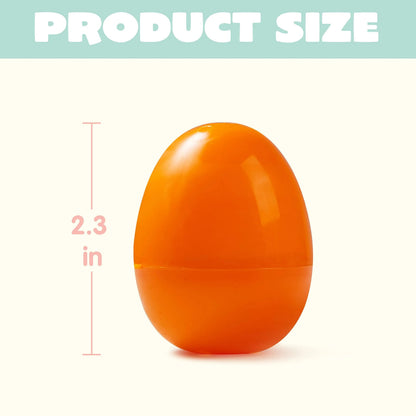 1000 Pack 2.3 Inch Plastic Easter Egg Shells for Egg Hunt