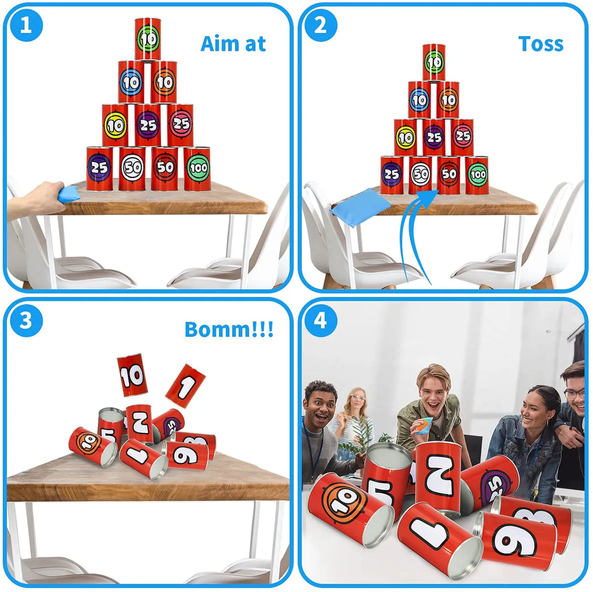 Carnival Bean Bag Toss Game
