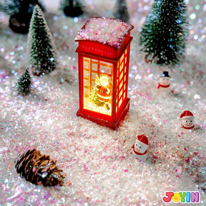 12 oz Christmas Twinkles Snow - Plastic Artificial Snowflakes for Holiday Decor