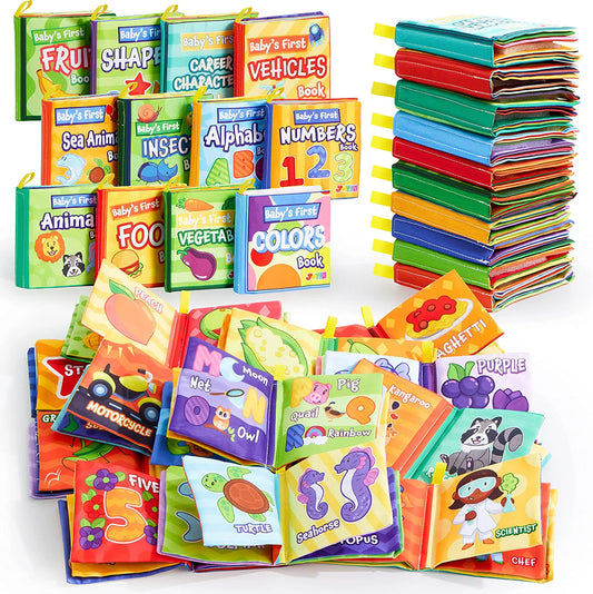 12-Pack My First Soft Bath Books