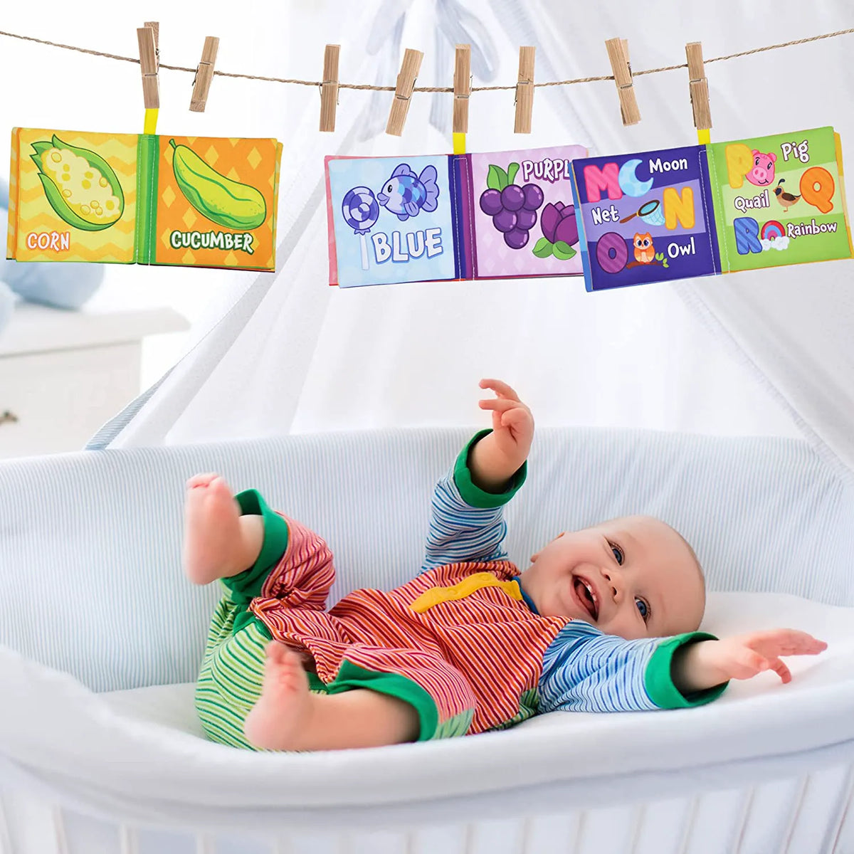 12-Pack My First Soft Bath Books