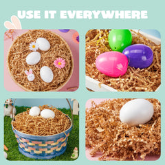 12oz (340g) Easter Pure Brown Recyclable Paper Grass