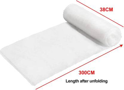 Christmas Snow Blanket Roll