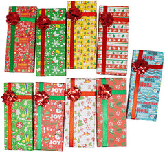 Rectangular Christmas Gift Box, Set of 9
