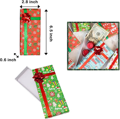 Rectangular Christmas Gift Box, Set of 9