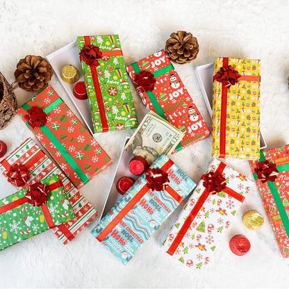 Rectangular Christmas Gift Box, Set of 9