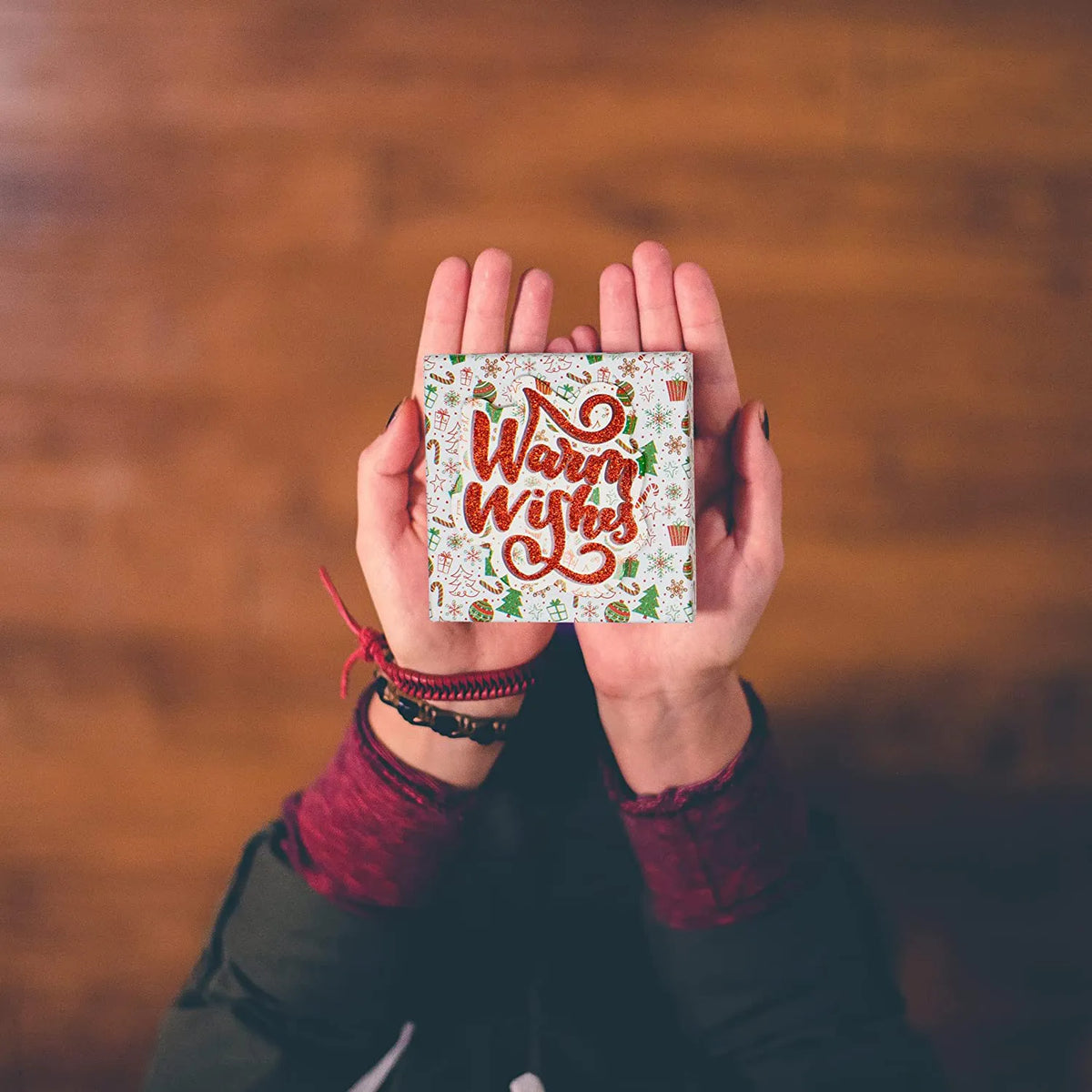 9-Piece Four-Sided Christmas Gift Box Set