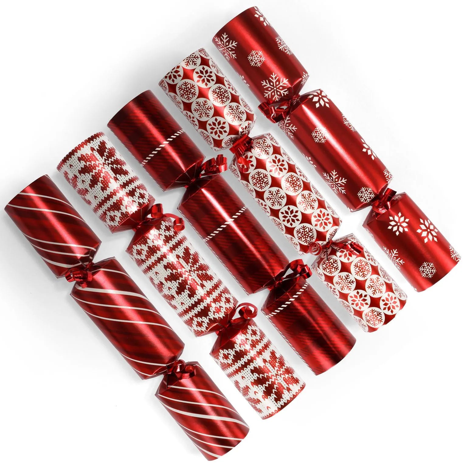 Christmas Party Table Favors Red Deluxe 10 Pack