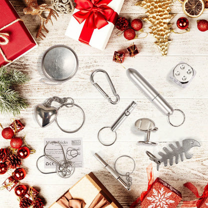Christmas Party Table Favors Red Deluxe 10 Pack